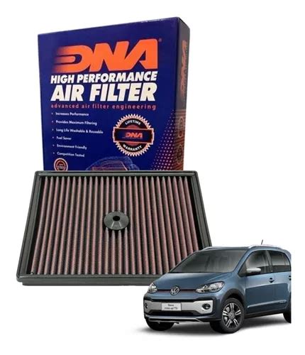 Filtro Ar Esportivo Lavavel Dna Vw Up Tsi Parcelamento