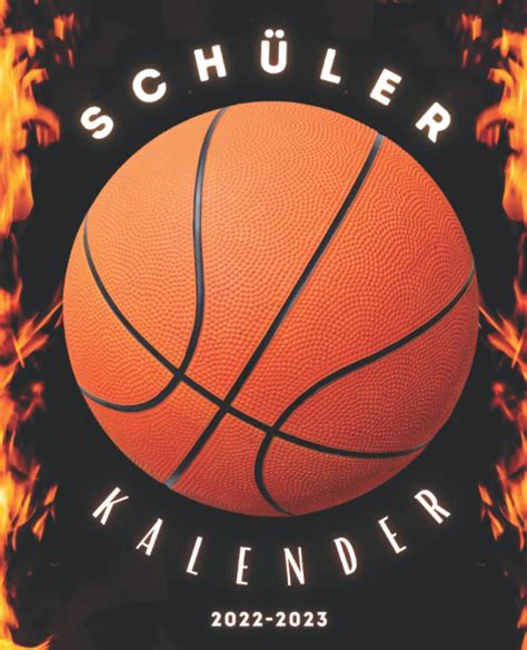 Sch Lerkalender Basketball Schulplaner Von August Bis