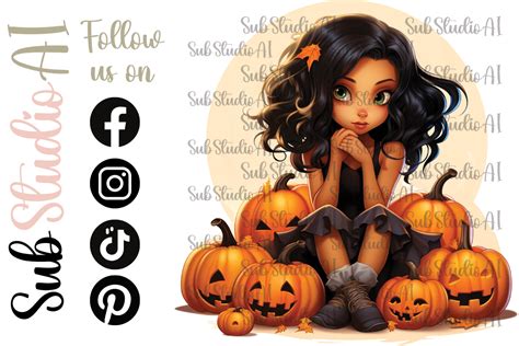 Halloween Pumpkins Graphic by SubStudioAI · Creative Fabrica