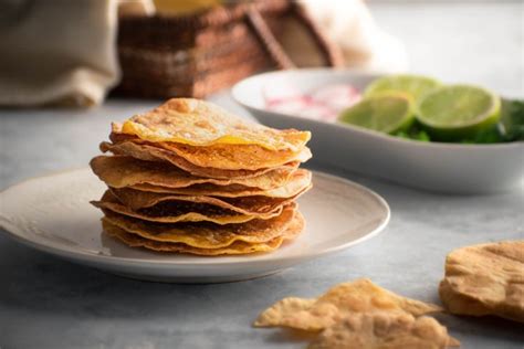 Homemade Tostada Shells Slender Kitchen