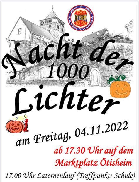 Nacht Der Lichter Tsv Tisheim