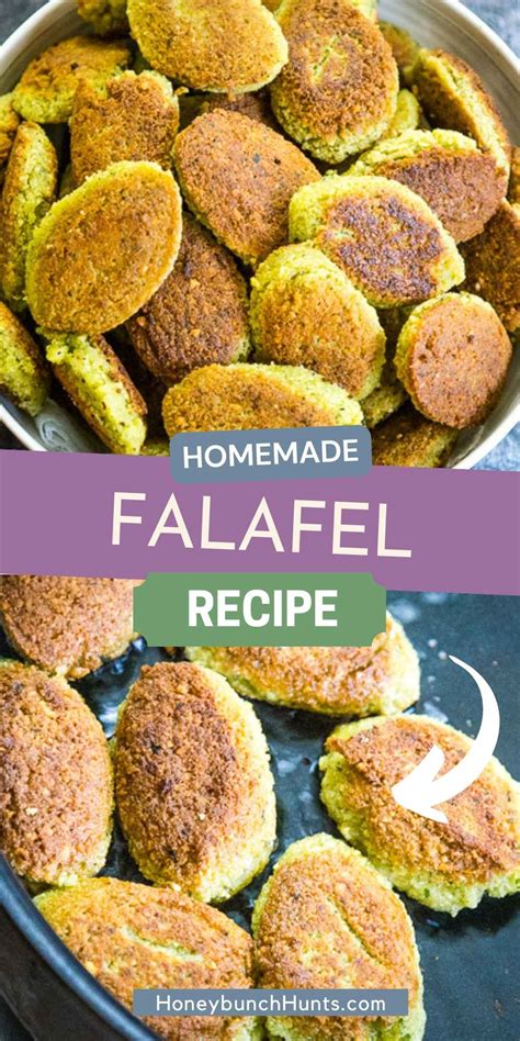 Homemade Falafel Recipe Honeybunch Hunts