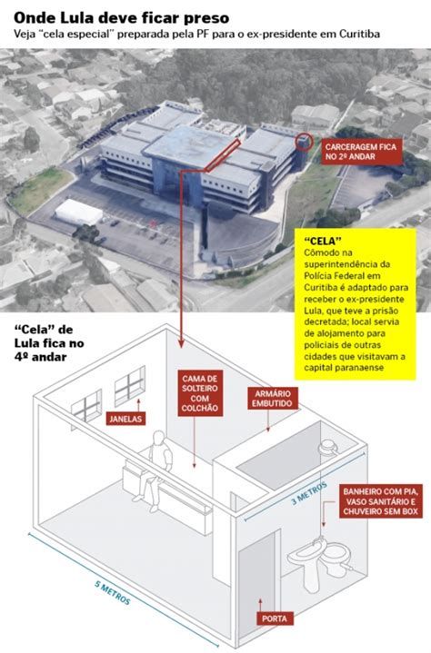 A Gazeta Veja Como A Cela Em Que Lula Est Preso