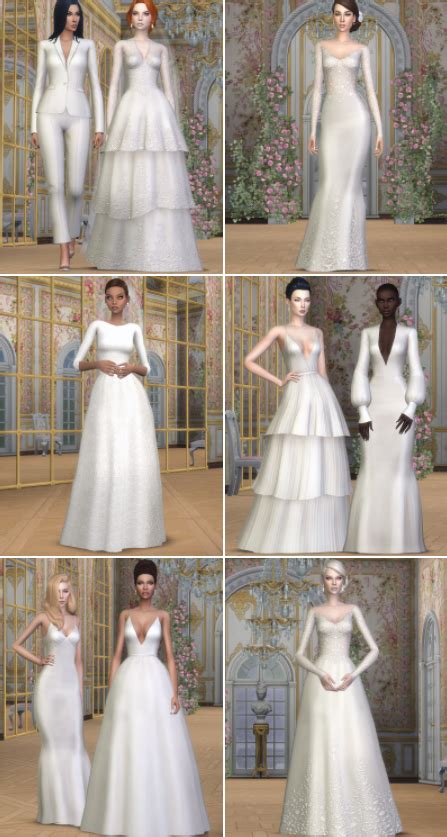 Ultimate List Of Sims Wedding Dress Cc Perfect For Your Sim S Dream