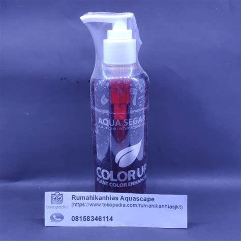 Jual AQUARISET Aqua Segar Color Up 250ml Pupuk Cair Aquascape Jakarta