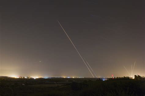 Video: Watch Israel's Iron Dome Intercept 15 Rockets at Once - Newsweek