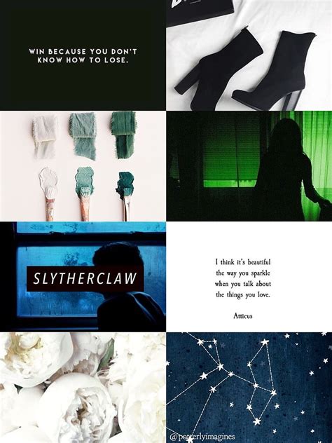 Slytherclaw Aesthetics Hogwarts Aesthetic Ravenclaw Aesthetic Harry