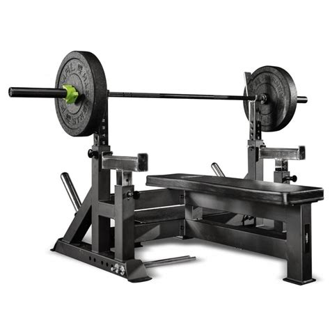 Primal Pro Series V Adjustable Olympic Bench With Spotter Platform