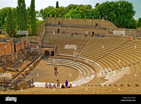 Pompeii grand theatre hi-res stock photography and images - Alamy