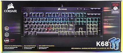 Corsair K Rgb Mechanical Gaming Keyboard Cherry Mx Blue Switches