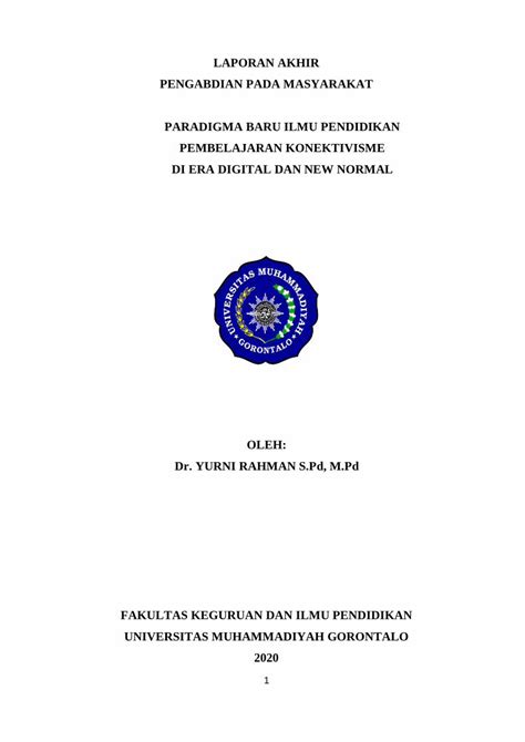 Pdf Laporan Akhir Pengabdian Pada Masyarakat Dokumen Tips