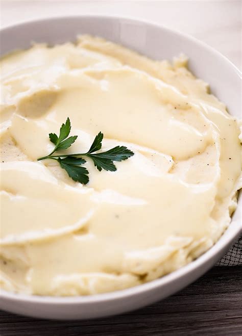 Garlic Parmesan Mashed Potatoes And Gravy