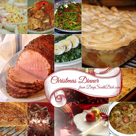 Southern Christmas Dinner Menu And Recipe Ideas A