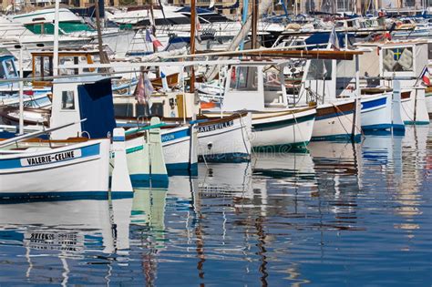 Boats in the Old Port, Marseille Editorial Stock Image - Image of ...