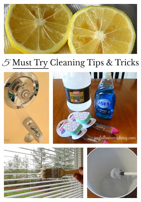 Must Try Cleaning Tips And Tricks Joyful Homemaking