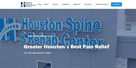 Houston Texas Based Houston Spine And Rehabilitation Centers Has