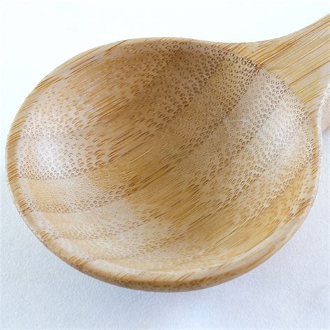 Bamboo Coffee Scoop With Built In Bag Clip 20 2402 Totally Bamboo