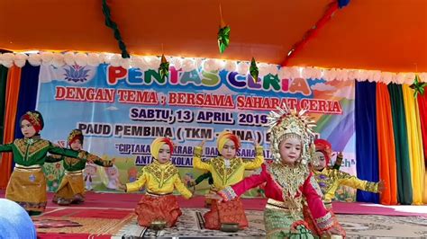 TARI PERSEMBAHAN RANUP LAMPUAN ACEH TK PEMBINA MODERN LINA BIREUEN