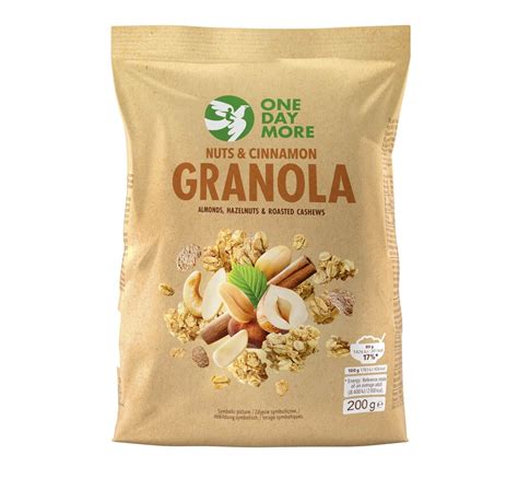 Zimt Granola mit Nüssen 200g OneDayMore