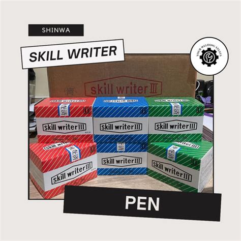 Jual Shinwa Skill Writer Pen Biru Kab Bekasi Your Welding Stuffs