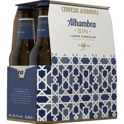 Comprar Cerveza Rubia Sin Alcohol Pack Botellas Cl Alhambra