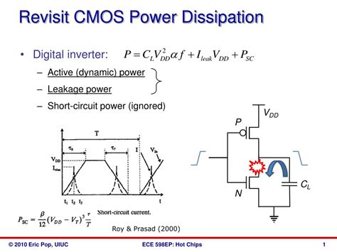 PPT Revisit CMOS Power Dissipation PowerPoint Presentation Free