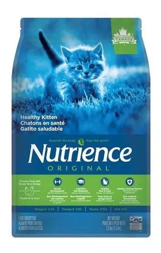 Alimento Gato Nutrience Original Kitten Cachorro Kg Mercadolibre