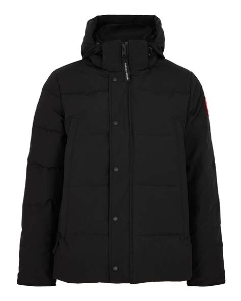 Canada Goose Wyndham Quilted Arctic Tech Parka In Black For Men Lyst