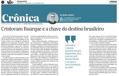 Cristovam Buarque e a chave do destino brasileiro Flávio Paiva