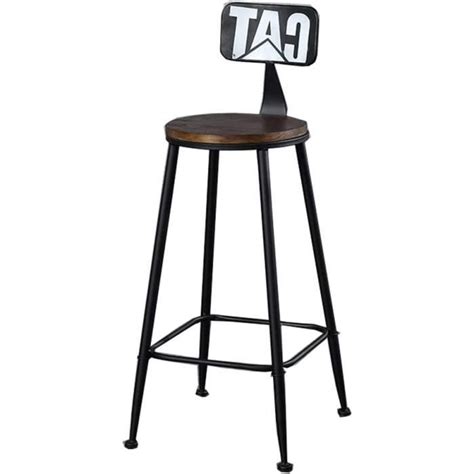 Am Ricain Fer Forg Loft Tabouret De Bar Tabouret Chaise En Bois Massif