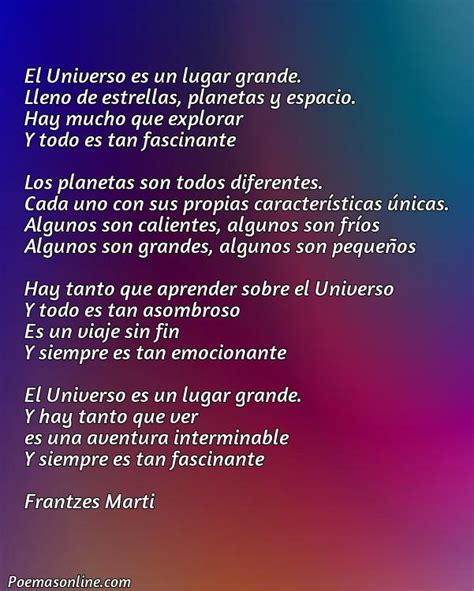 Mejores Poemas Sobre Universo Y Los Planetas Poemas Online