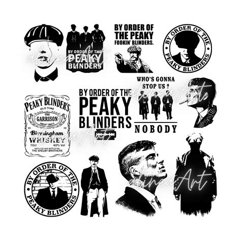 Peaky Blinders Svg Tommy Shelby Svg By Order Of The Peaky Blinders Svg