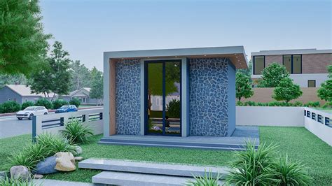 Small House Design With Free Floor Plan House Design Ideas 5m X 5m