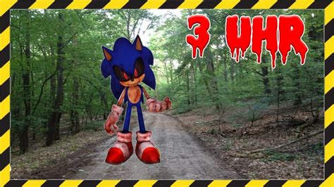 Wir Haben SONIC EXE Um 3 UHR MITTAGS In GRUSELIG HORRORWALD Beobachtet