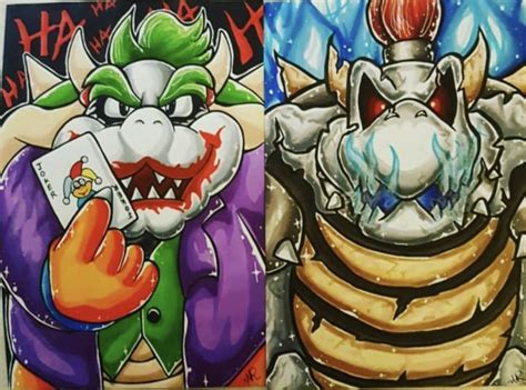 Joker Bowser DryBowser Bowser Mario Characters Marvel