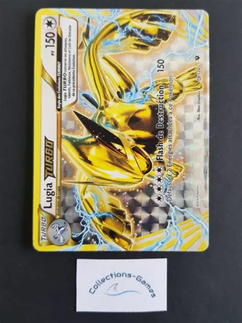 CARTE POKÉMON LUGIA Turbo 79 124 Ultra XY Impact des Destins FR