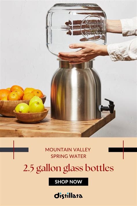 Mountain Valley Spring Water – 2.5 Gallon Glass | Mountain valley ...