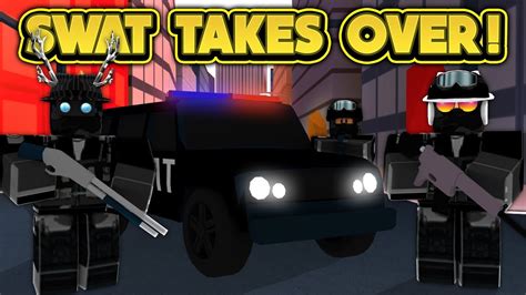 SWAT TEAM TAKES OVER JAILBREAK ROBLOX Jailbreak YouTube