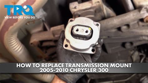 How To Replace Transmission Mount Chrysler Youtube