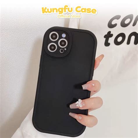 Jual Kung Fu Case Casing Softcase Silikon Bulat Polos Simple Cover