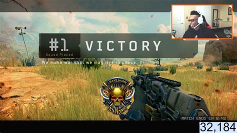 Victory Royale First Game Ever Black Ops Blackout Victory Royale