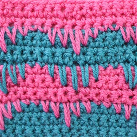 How To Crochet Spike Stitch Made Easy For Beginners TREASURIE