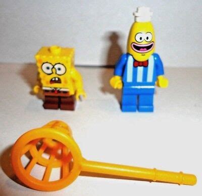 2 Lego Spongebob Bikini Bottom & spongebob minifigure W/ net NEW lot | eBay