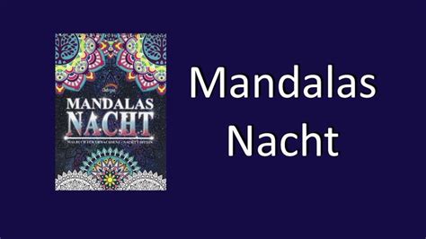 Mandalas Nacht By Colorya Coloring Book Flip Through Coloring Books