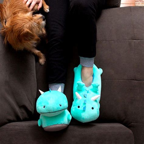 Cute Slippers Crochet Slippers Felted Slippers Pusheen Dragon Light