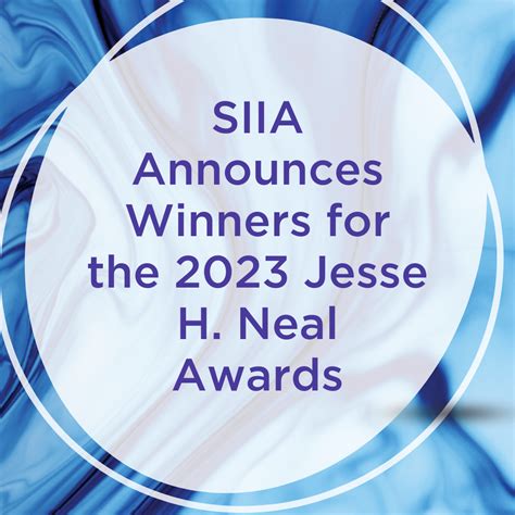 SIIA Announces Winners for the 2023 Jesse H. Neal Awards - SIIA