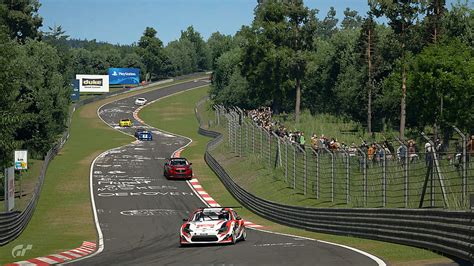 Intense Wheel To Wheel Action Around The Green Hell Nurburgring