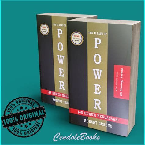 Jual Buku The Laws Of Power Robert Greene Hukum Kekuasaan