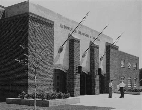 Mcdonough Gymnasium At Georgetown University