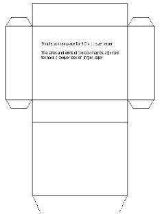 Rectangle Box Template Printable